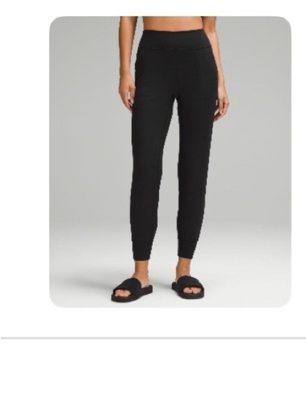 lululemon athletica Black Align HR Jogger